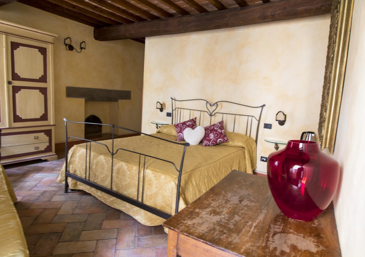 Baldovino Di Monte Panzió Monte San Savino Kültér fotó