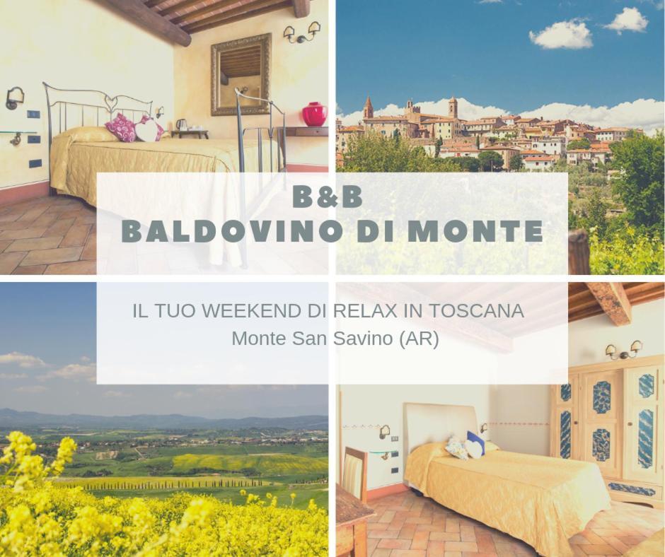 Baldovino Di Monte Panzió Monte San Savino Kültér fotó